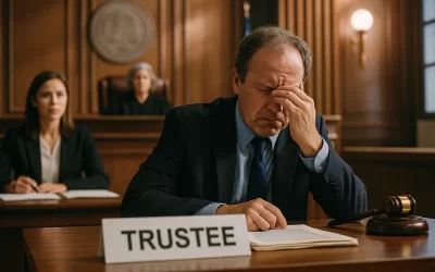 Why a trustee would lose a probate case?