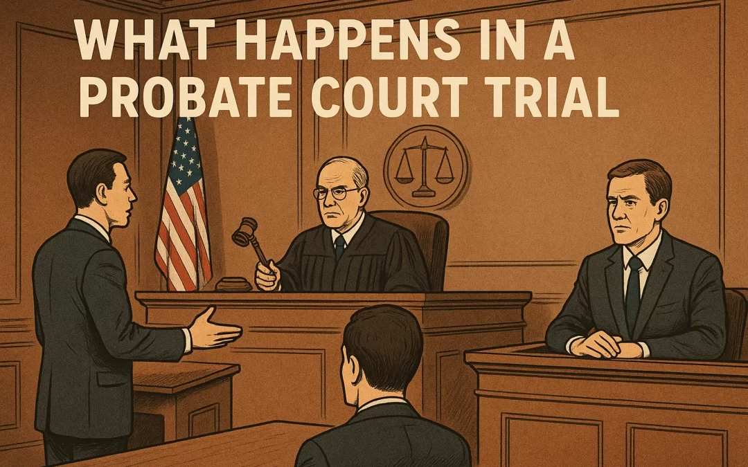 ⚖️ What Happens in a Probate Court Trial?